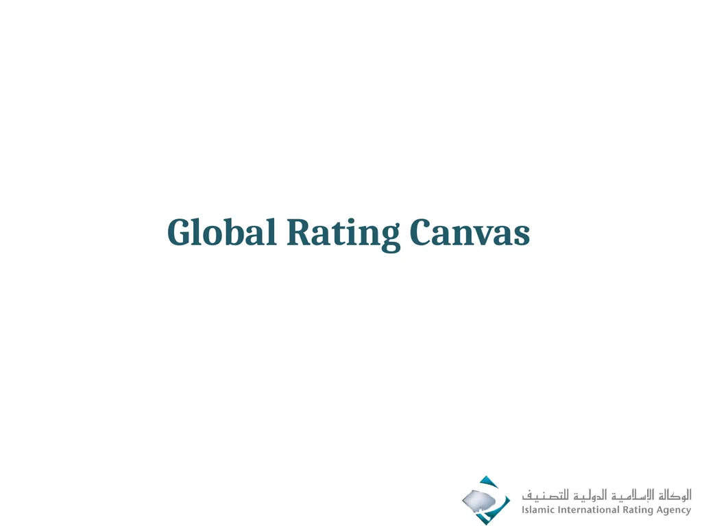 Islamic Rating Standards & Stronger Capital - slide 5 of 27