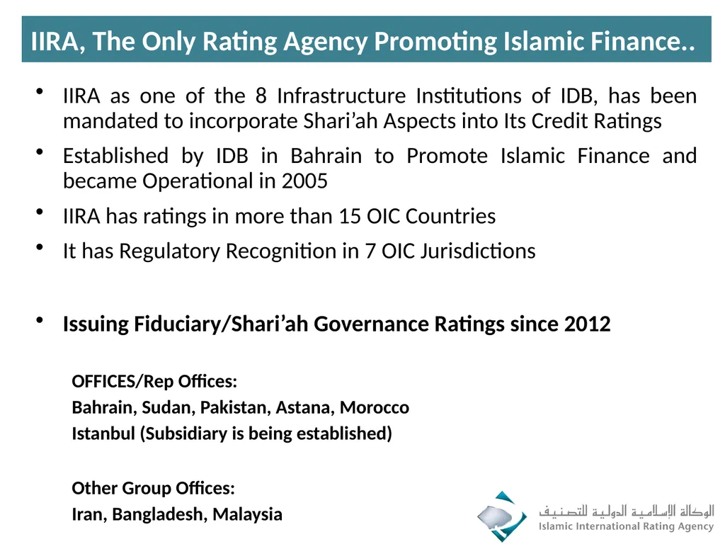 Islamic Rating Standards & Stronger Capital - slide 12 of 27