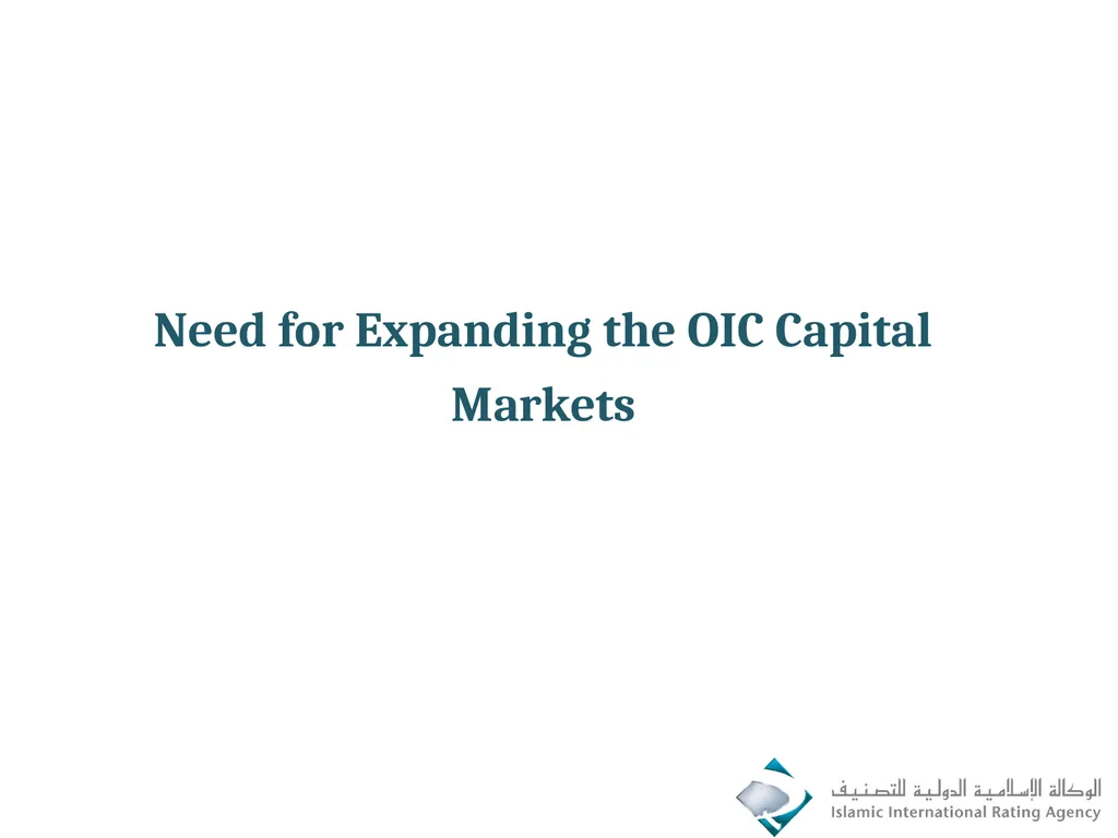 Islamic Rating Standards & Stronger Capital - slide 19 of 27
