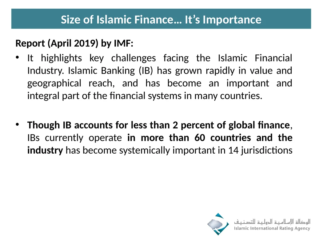 Islamic Rating Standards & Stronger Capital - slide 20 of 27