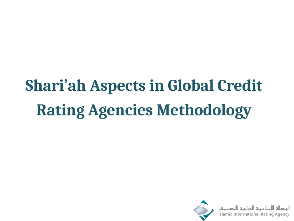 Islamic Rating Standards & Stronger Capital - slide 9 of 27