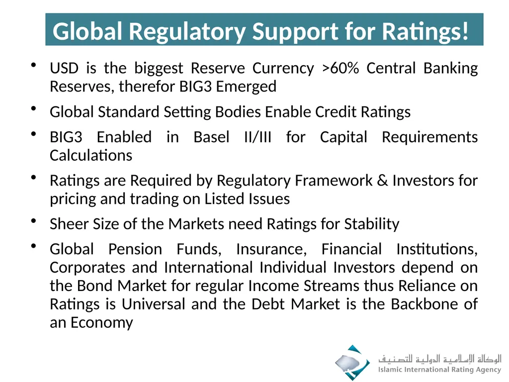 Islamic Rating Standards & Stronger Capital - slide 8 of 27