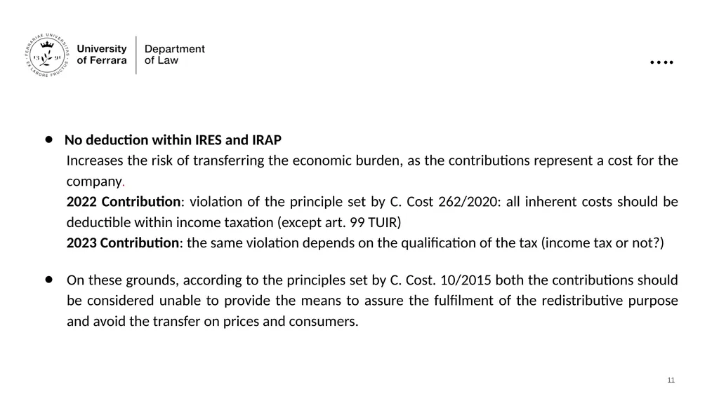 WINDFALL PROFIT TAXATION AND THE REDISTRIBUTIVE - slide 12 of 14