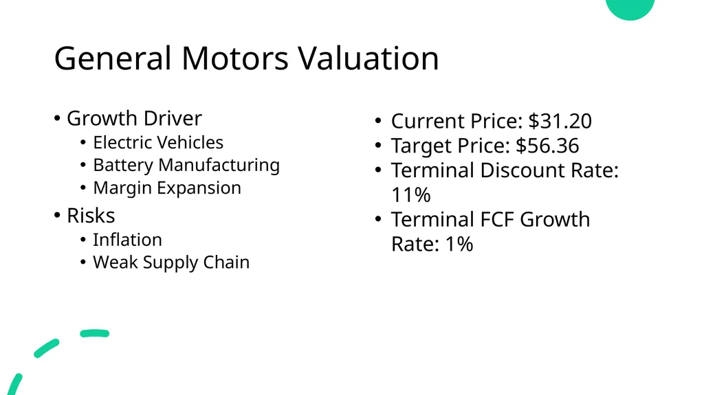 Consumer Discretionary Stock Recommendation Team: - slide 12 of 17