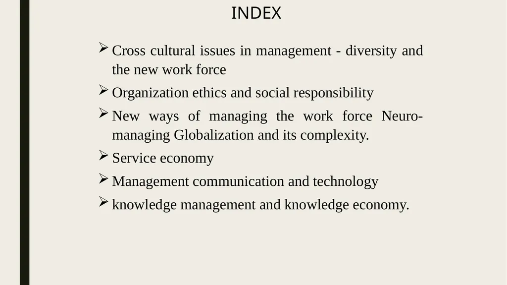 Unit 7 Contemporary Management Issues and its - slide 2 of 21
