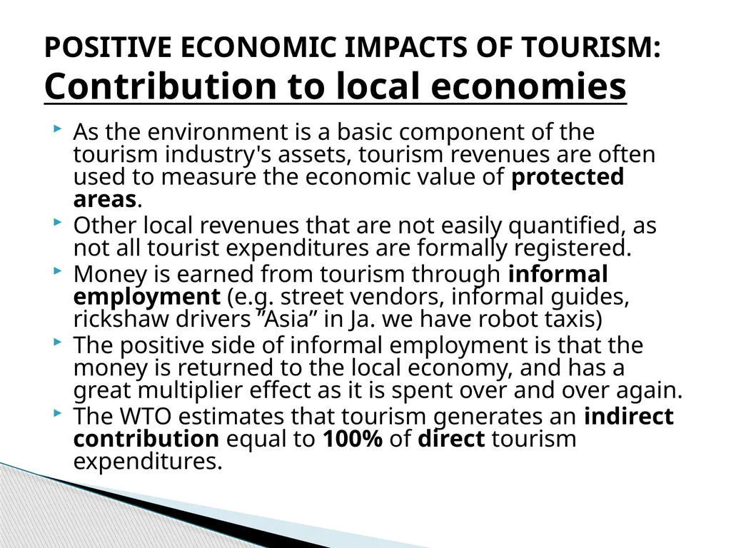 SADEKE SMITH TOURISM IMPACTS ON JAMAICA COLBOURNE - slide 20 of 41