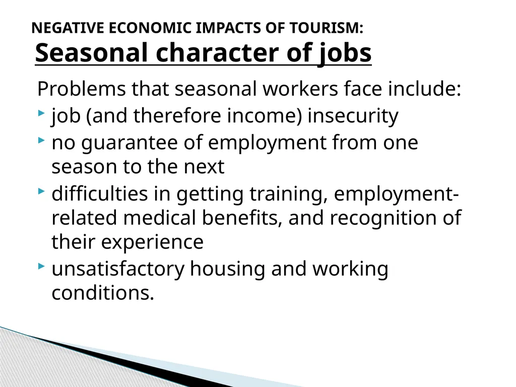 SADEKE SMITH TOURISM IMPACTS ON JAMAICA COLBOURNE - slide 38 of 41