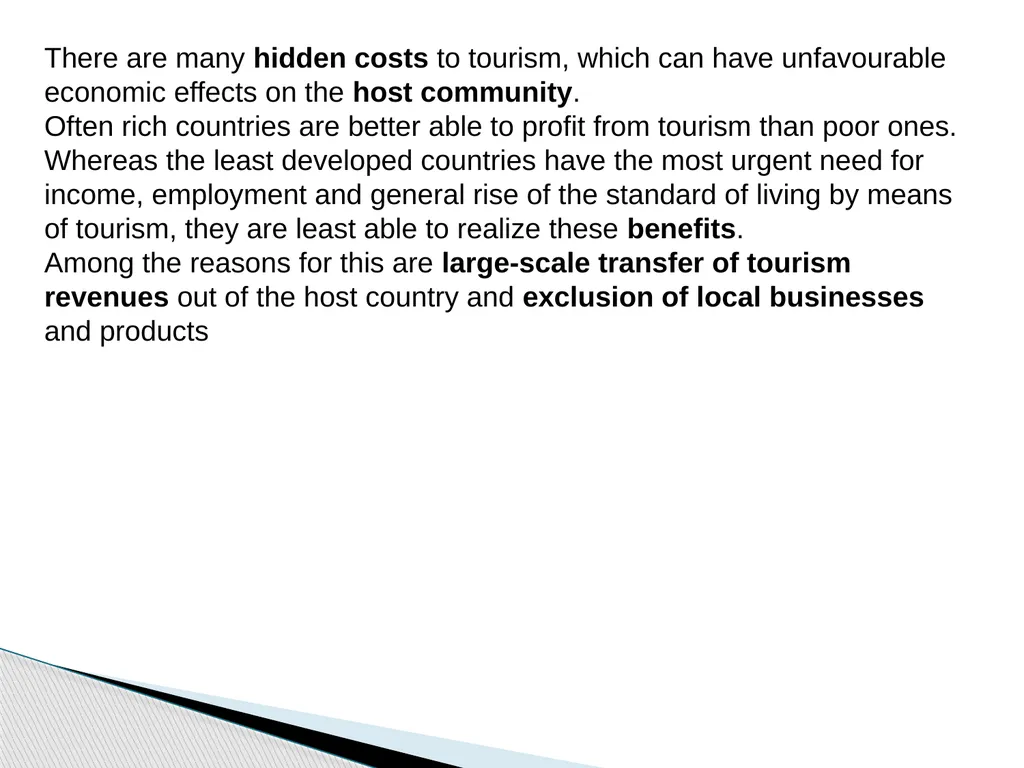 SADEKE SMITH TOURISM IMPACTS ON JAMAICA COLBOURNE - slide 25 of 41