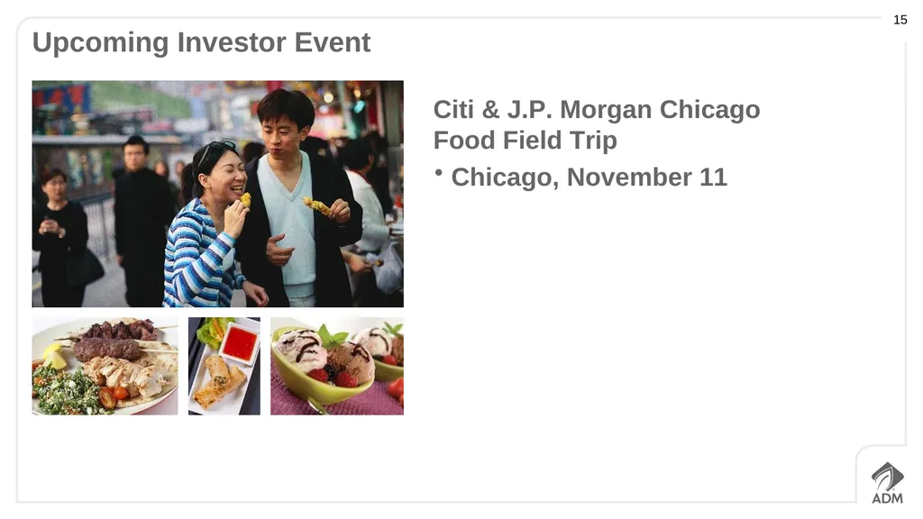 Third Quarter 2015 Earnings Conference Call - slide 15 of 23