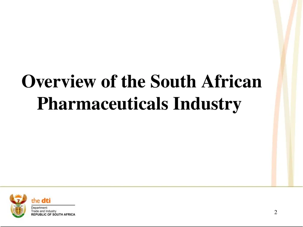 Portfolio Committee on Economic Development the - slide 2 of 29