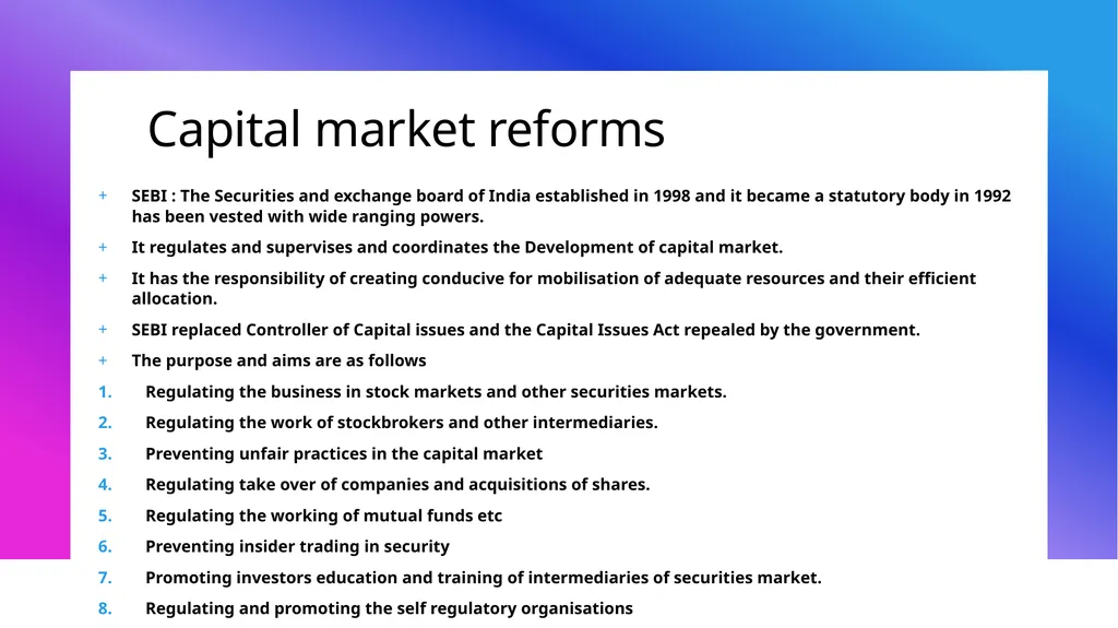 RBI and Financial System Financial System - slide 29 of 34