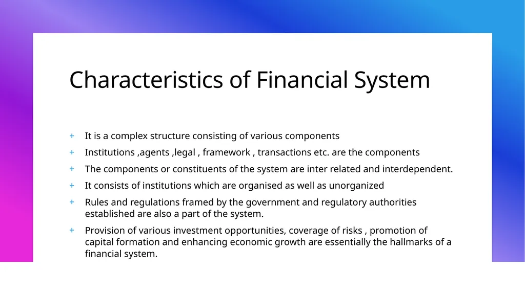 RBI and Financial System Financial System - slide 10 of 34