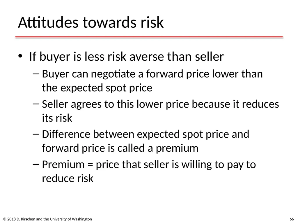 Basic Concepts from Economics © 2018 D. Kirschen - slide 66 of 92