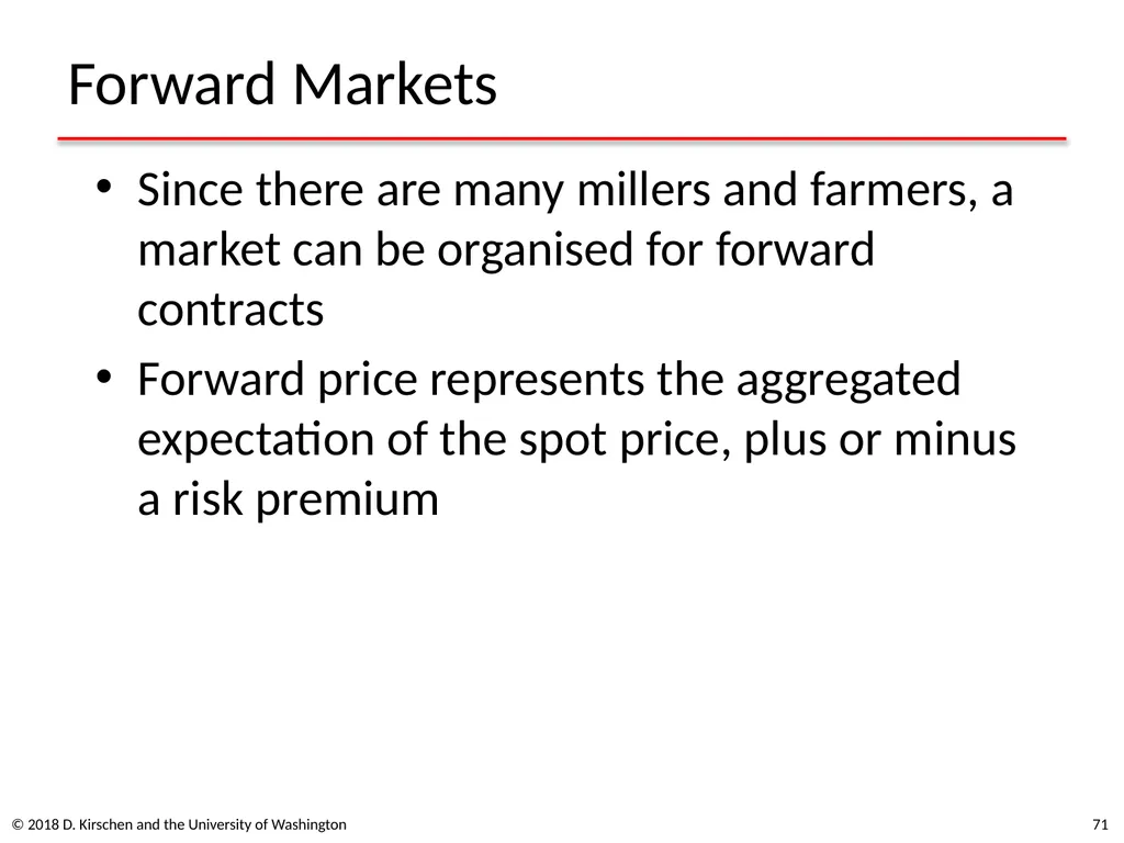Basic Concepts from Economics © 2018 D. Kirschen - slide 71 of 92