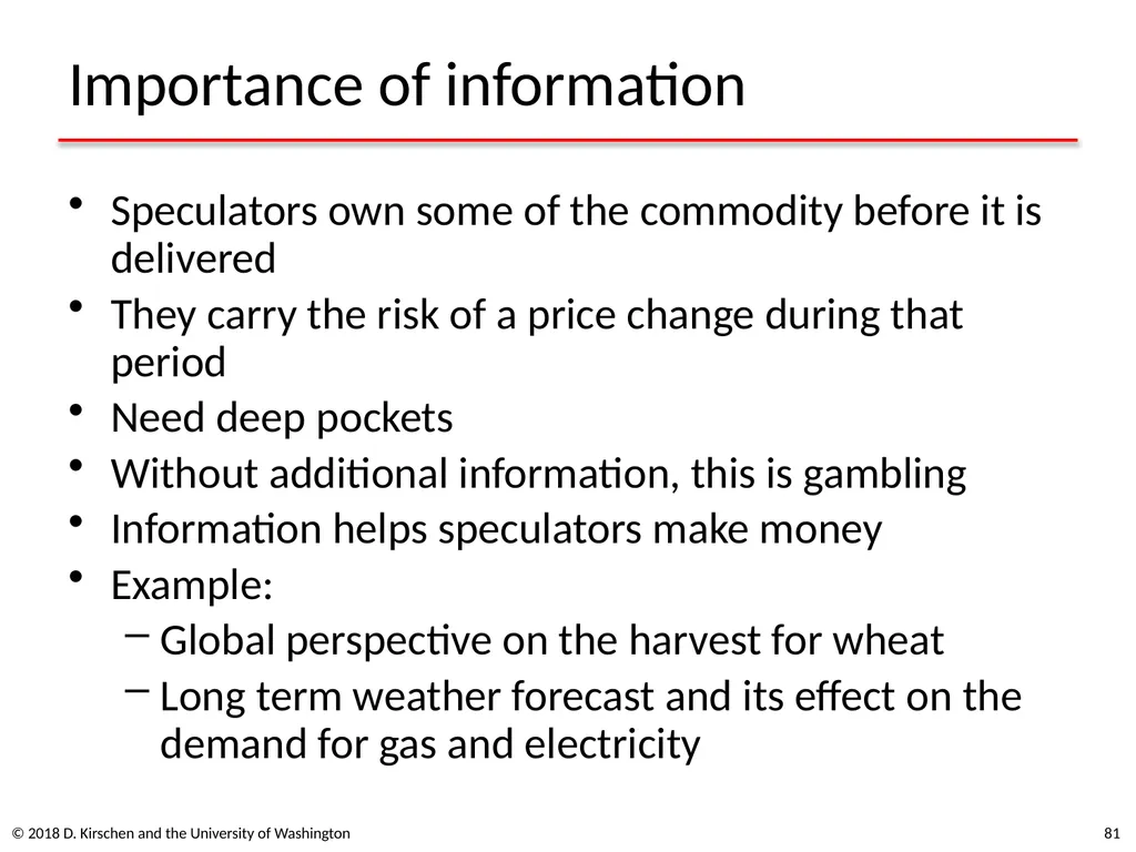 Basic Concepts from Economics © 2018 D. Kirschen - slide 81 of 92
