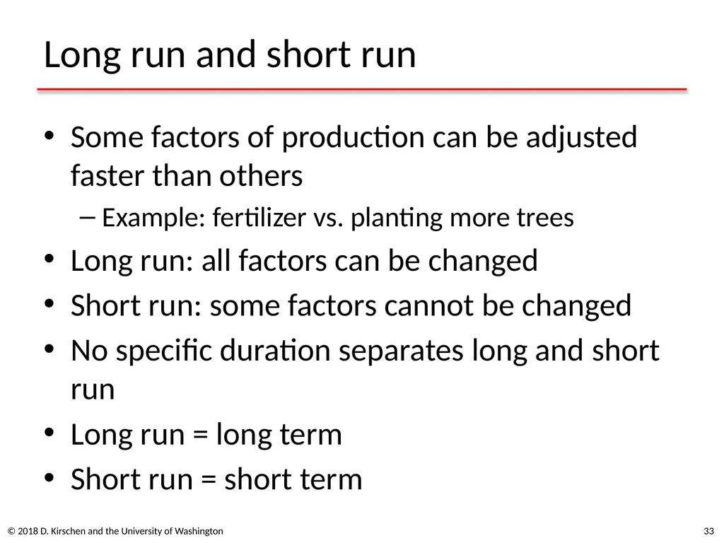 Basic Concepts from Economics © 2018 D. Kirschen - slide 33 of 92