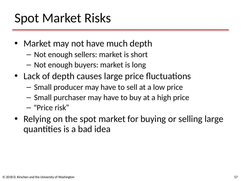 Basic Concepts from Economics © 2018 D. Kirschen - slide 57 of 92
