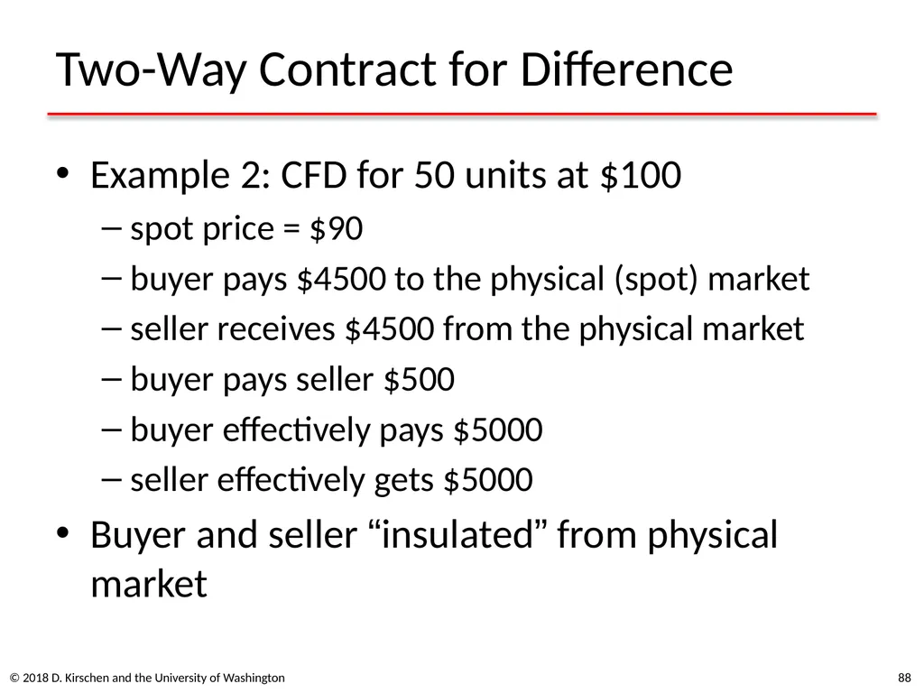 Basic Concepts from Economics © 2018 D. Kirschen - slide 88 of 92