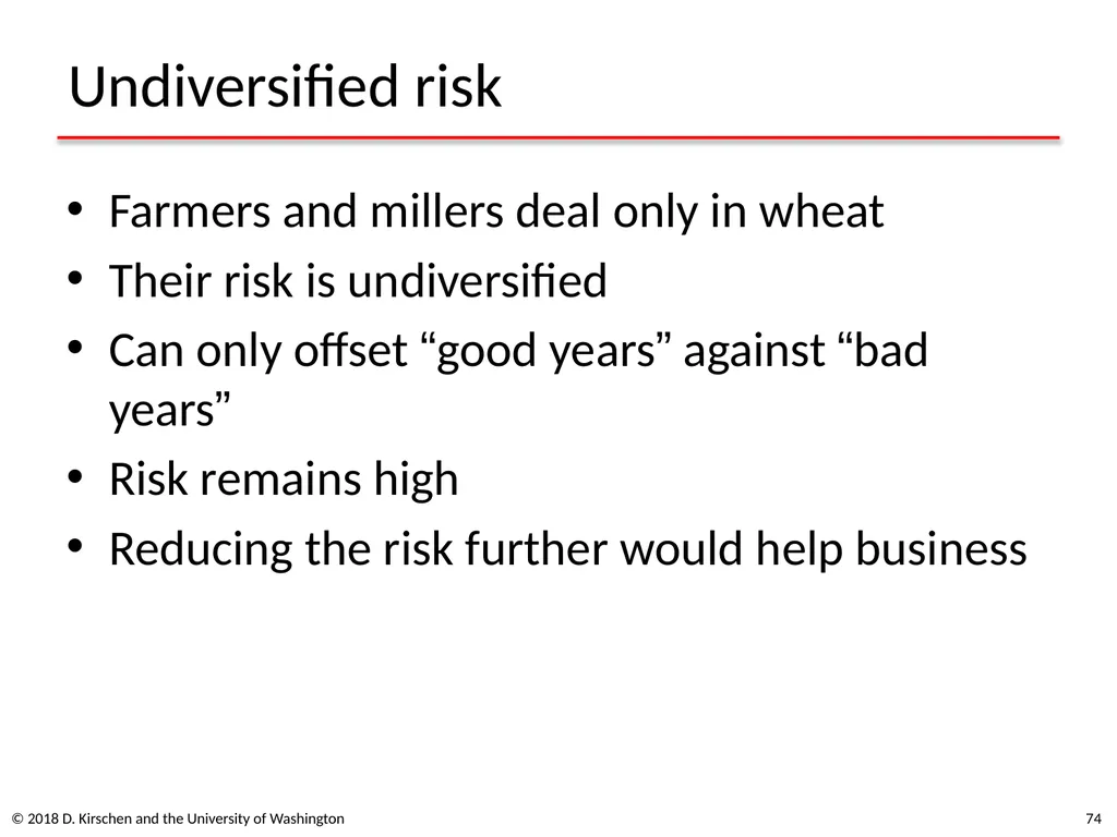 Basic Concepts from Economics © 2018 D. Kirschen - slide 74 of 92