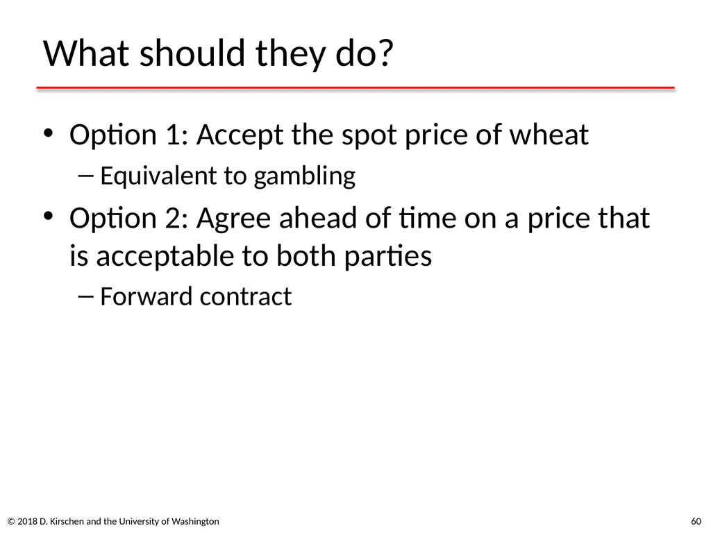 Basic Concepts from Economics © 2018 D. Kirschen - slide 60 of 92