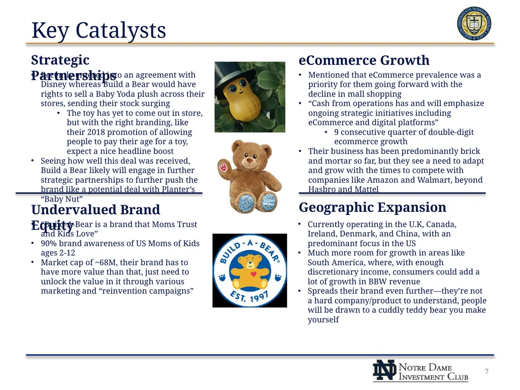 Build A Bear Workshop, Inc. (NYSE: BBW) NDIC – - slide 7 of 23