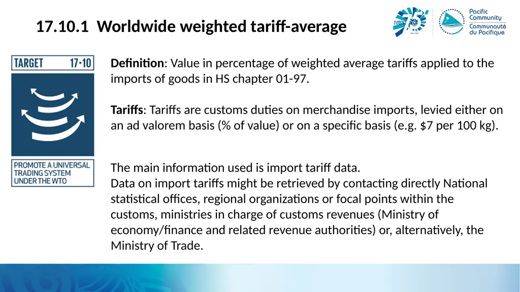 Trade and the SDGs Alison, SDD for IMTS Workshop, - slide 15 of 25
