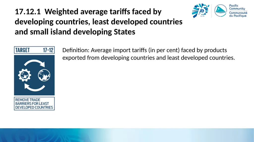 Trade and the SDGs Alison, SDD for IMTS Workshop, - slide 19 of 25