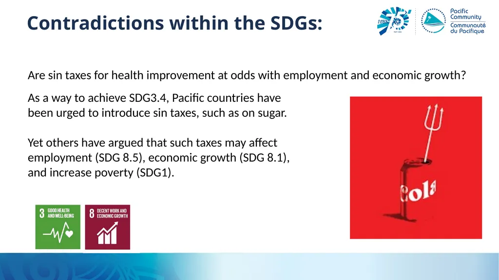 Trade and the SDGs Alison, SDD for IMTS Workshop, - slide 8 of 25