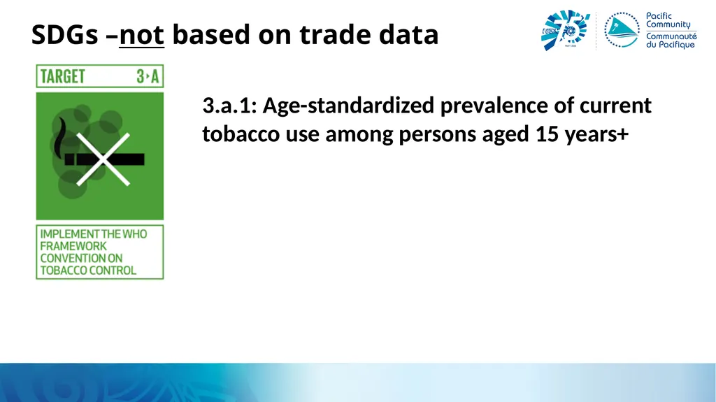 Trade and the SDGs Alison, SDD for IMTS Workshop, - slide 22 of 25