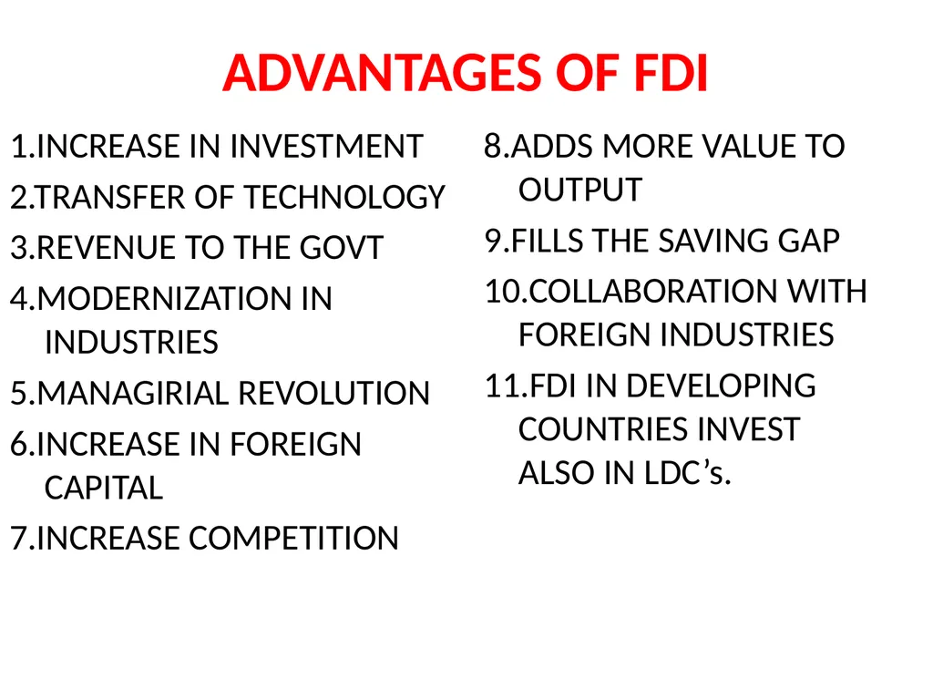 LESSON – 7 INTERNATIONAL ECONOMICS - slide 46 of 49