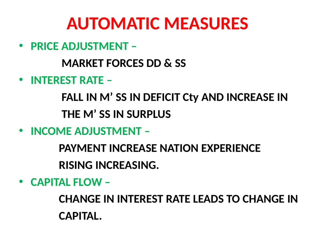 LESSON – 7 INTERNATIONAL ECONOMICS - slide 36 of 49