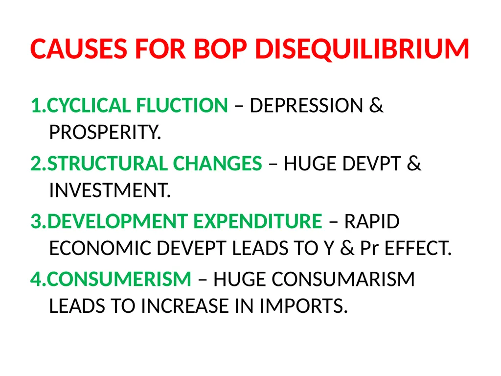 LESSON – 7 INTERNATIONAL ECONOMICS - slide 33 of 49