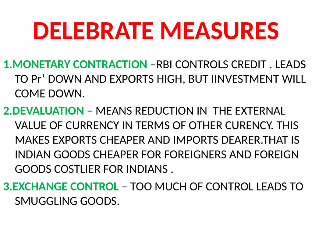 LESSON – 7 INTERNATIONAL ECONOMICS - slide 37 of 49