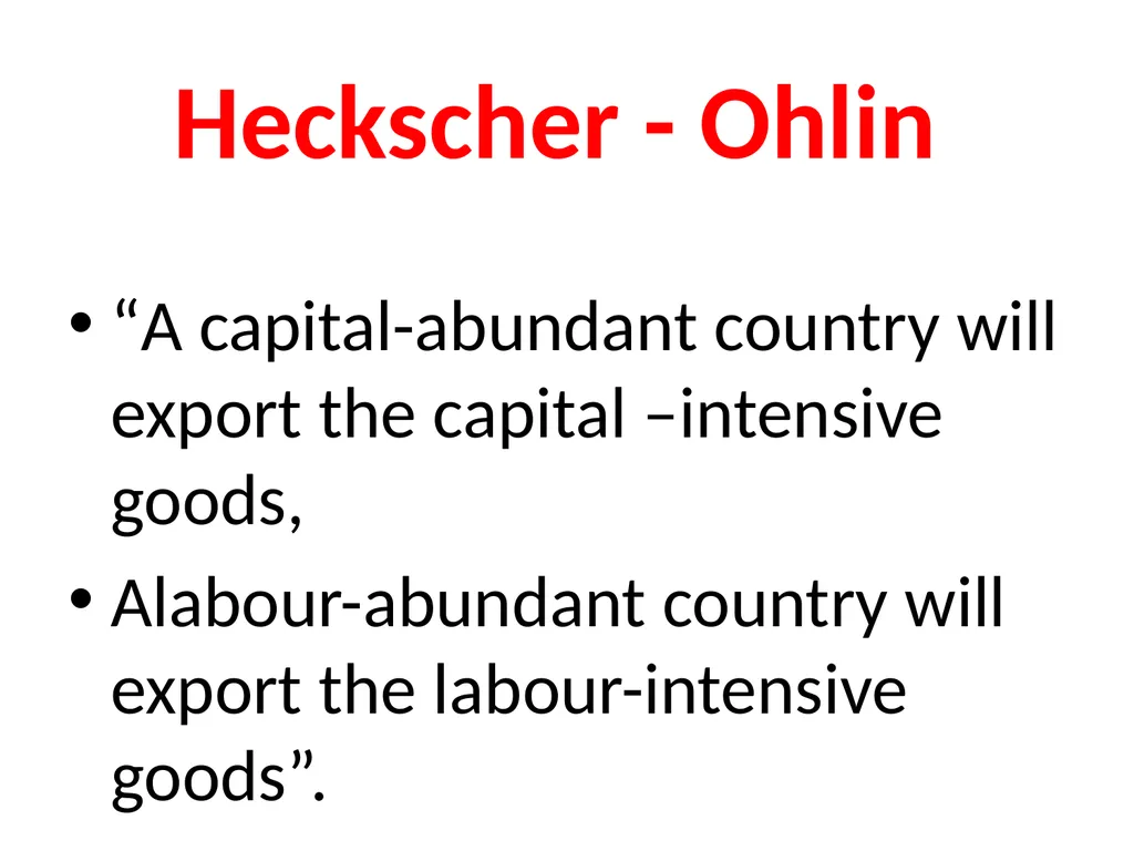 LESSON – 7 INTERNATIONAL ECONOMICS - slide 19 of 49