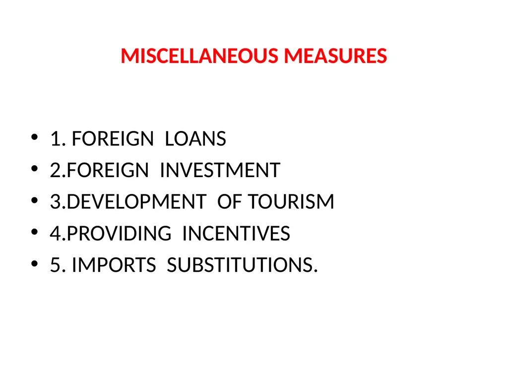 LESSON – 7 INTERNATIONAL ECONOMICS - slide 39 of 49