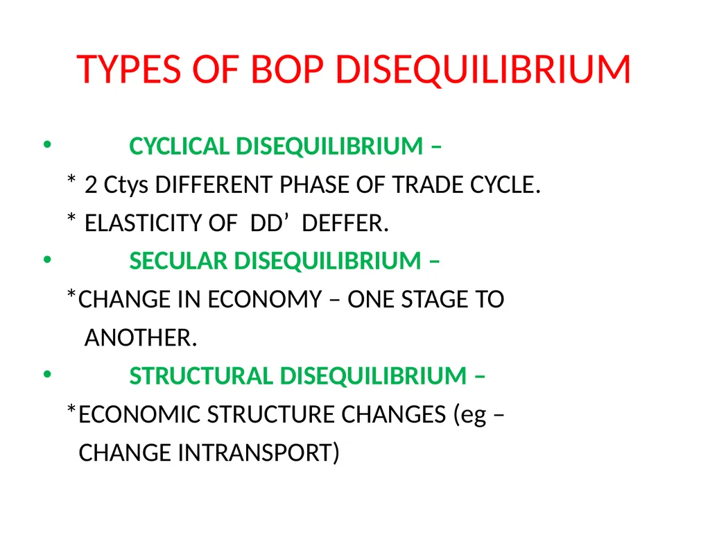 LESSON – 7 INTERNATIONAL ECONOMICS - slide 32 of 49