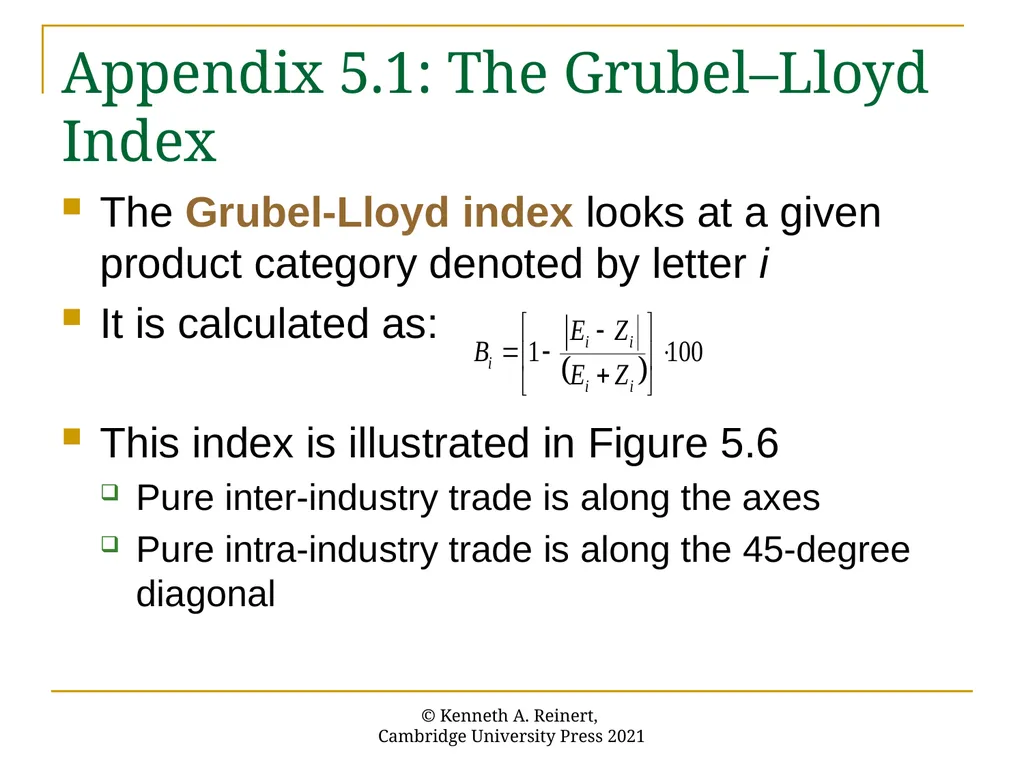Chapter 5: Intra-Industry Trade An Introduction to - slide 14 of 17
