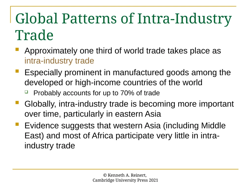 Chapter 5: Intra-Industry Trade An Introduction to - slide 4 of 17