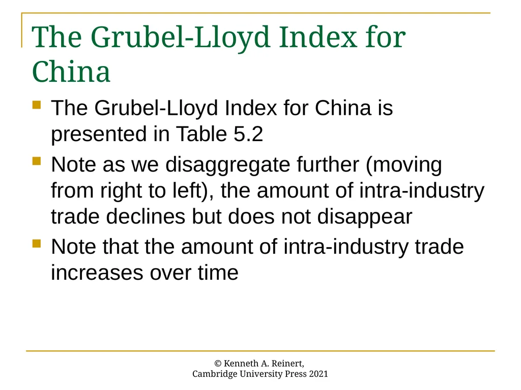 Chapter 5: Intra-Industry Trade An Introduction to - slide 16 of 17