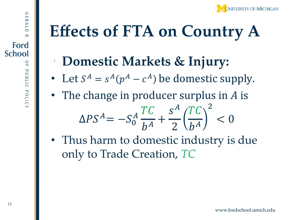 Exempted Sectors in Free Trade Agreements Alan V. - slide 11 of 29