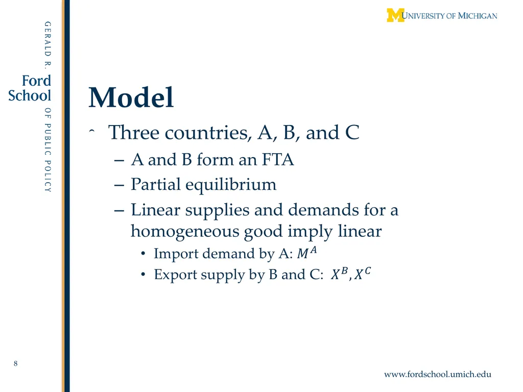 Exempted Sectors in Free Trade Agreements Alan V. - slide 8 of 29
