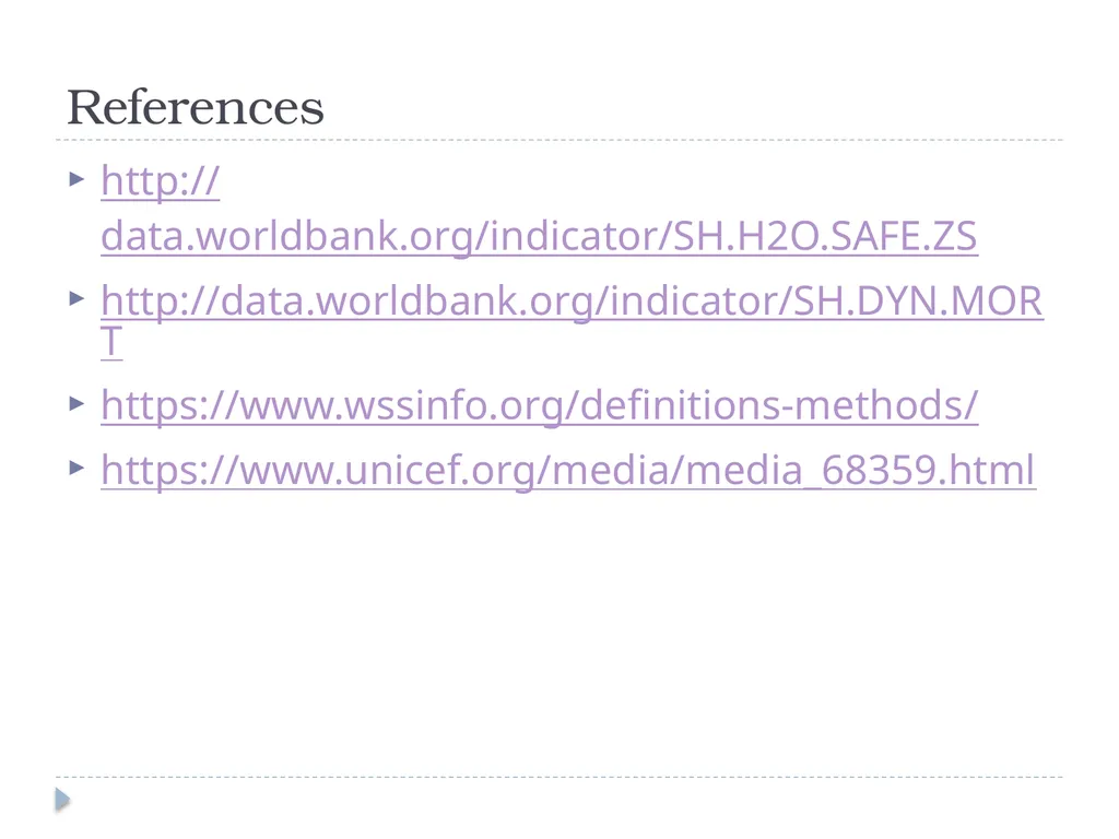 Global Access to Improved Drinking Water and - slide 16 of 16