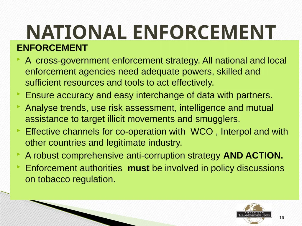 Elizabeth Allen International Tax and Investment - slide 16 of 26