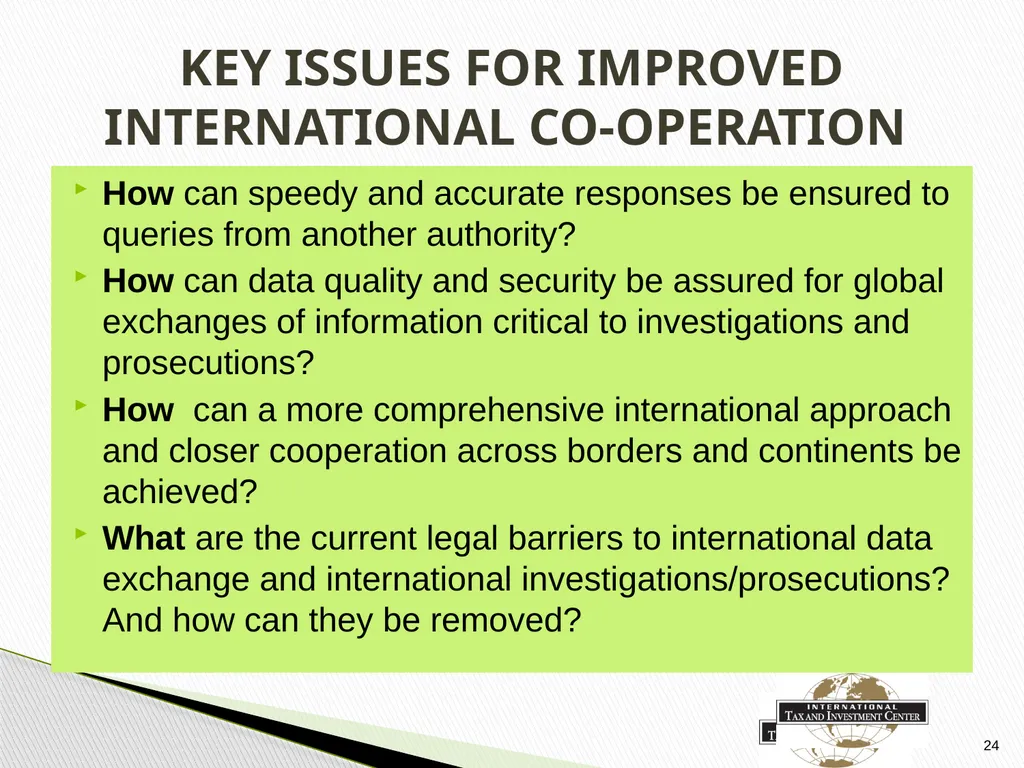 Elizabeth Allen International Tax and Investment - slide 24 of 26