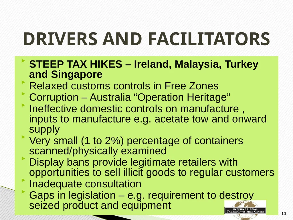 Elizabeth Allen International Tax and Investment - slide 10 of 26