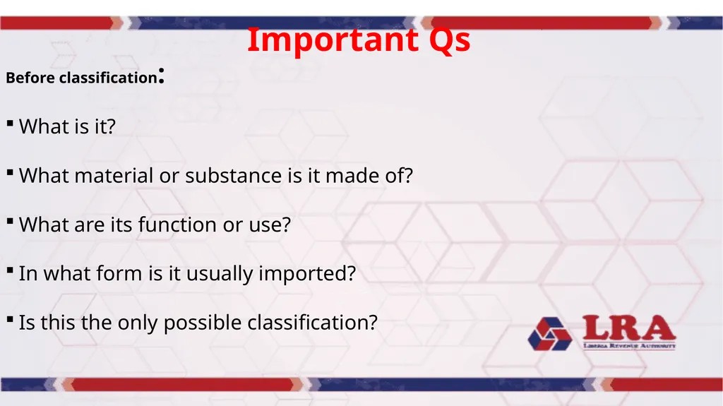 MODULE VI CUSTOMS BROKERS LICENSING TRAINING - slide 34 of 39