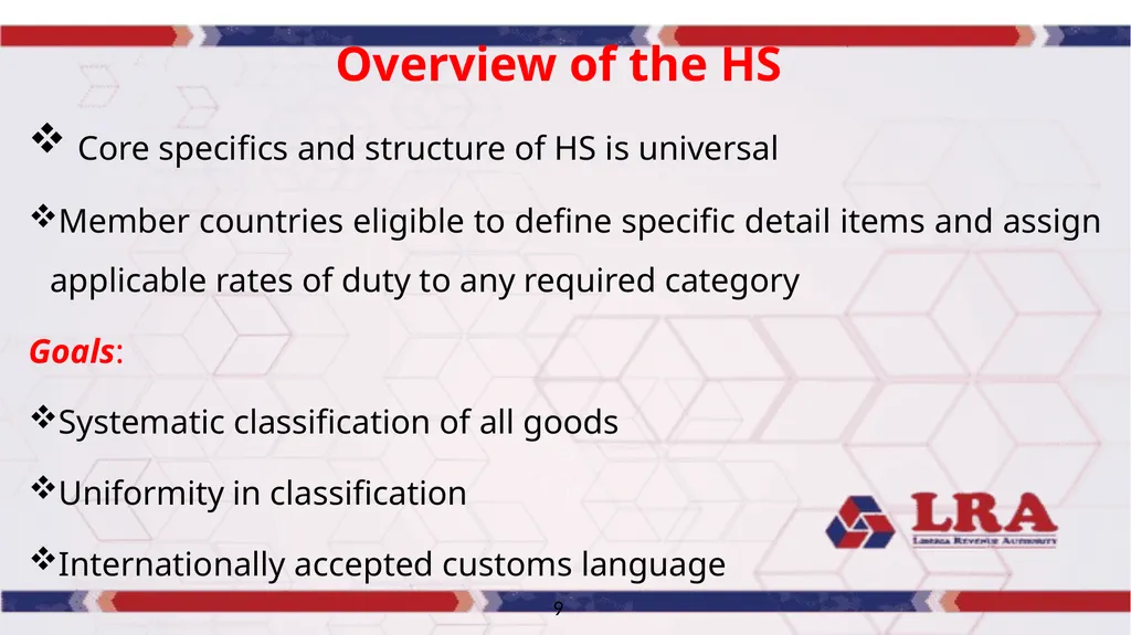 MODULE VI CUSTOMS BROKERS LICENSING TRAINING - slide 13 of 39