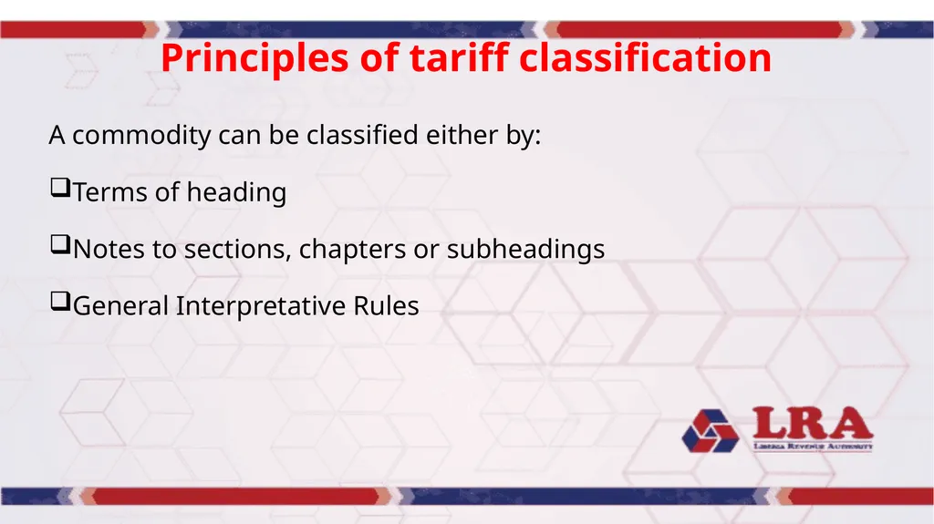 MODULE VI CUSTOMS BROKERS LICENSING TRAINING - slide 27 of 39