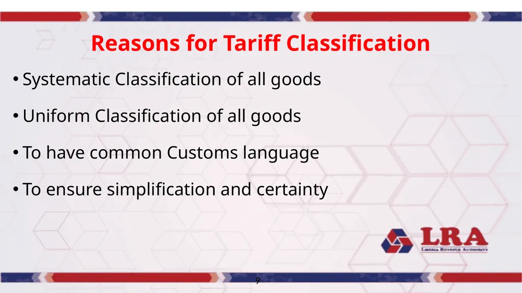 MODULE VI CUSTOMS BROKERS LICENSING TRAINING - slide 14 of 39