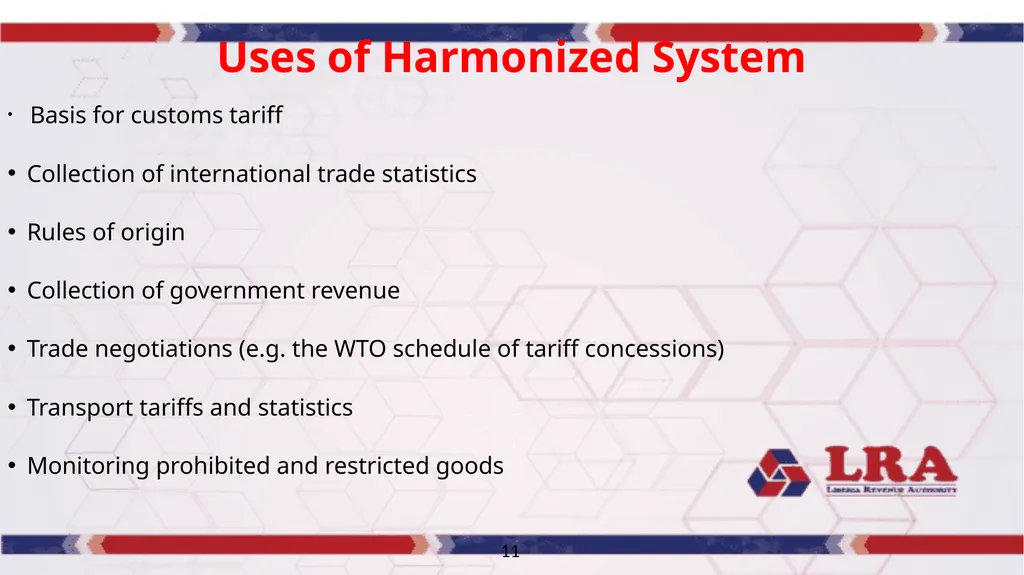 MODULE VI CUSTOMS BROKERS LICENSING TRAINING - slide 15 of 39